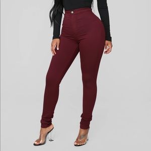 Fashion Nova Super high waist skinnies jeans